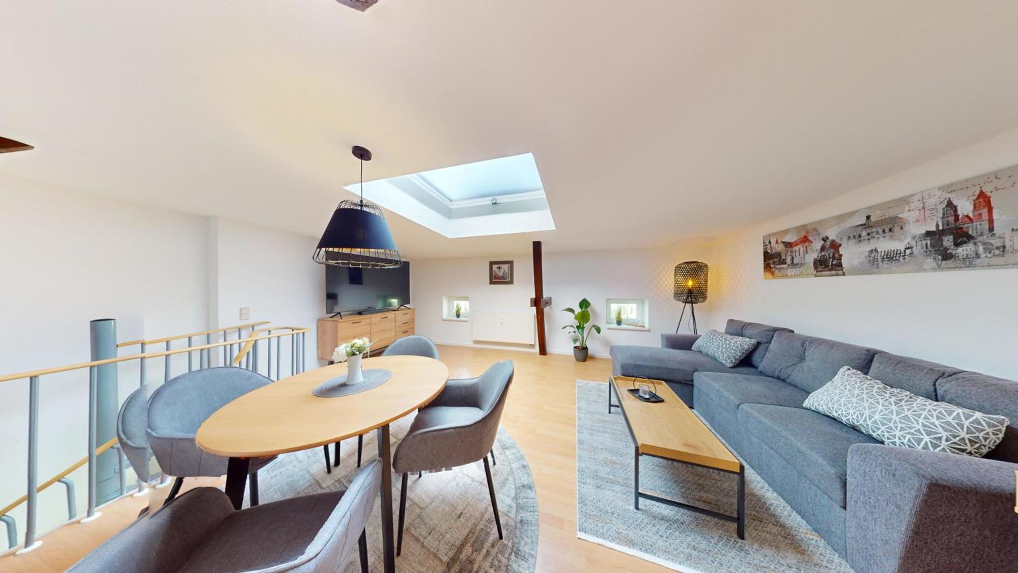 מגדבורג Sweethome - Luxus Apartment Auf 2 Etagen מראה חיצוני תמונה