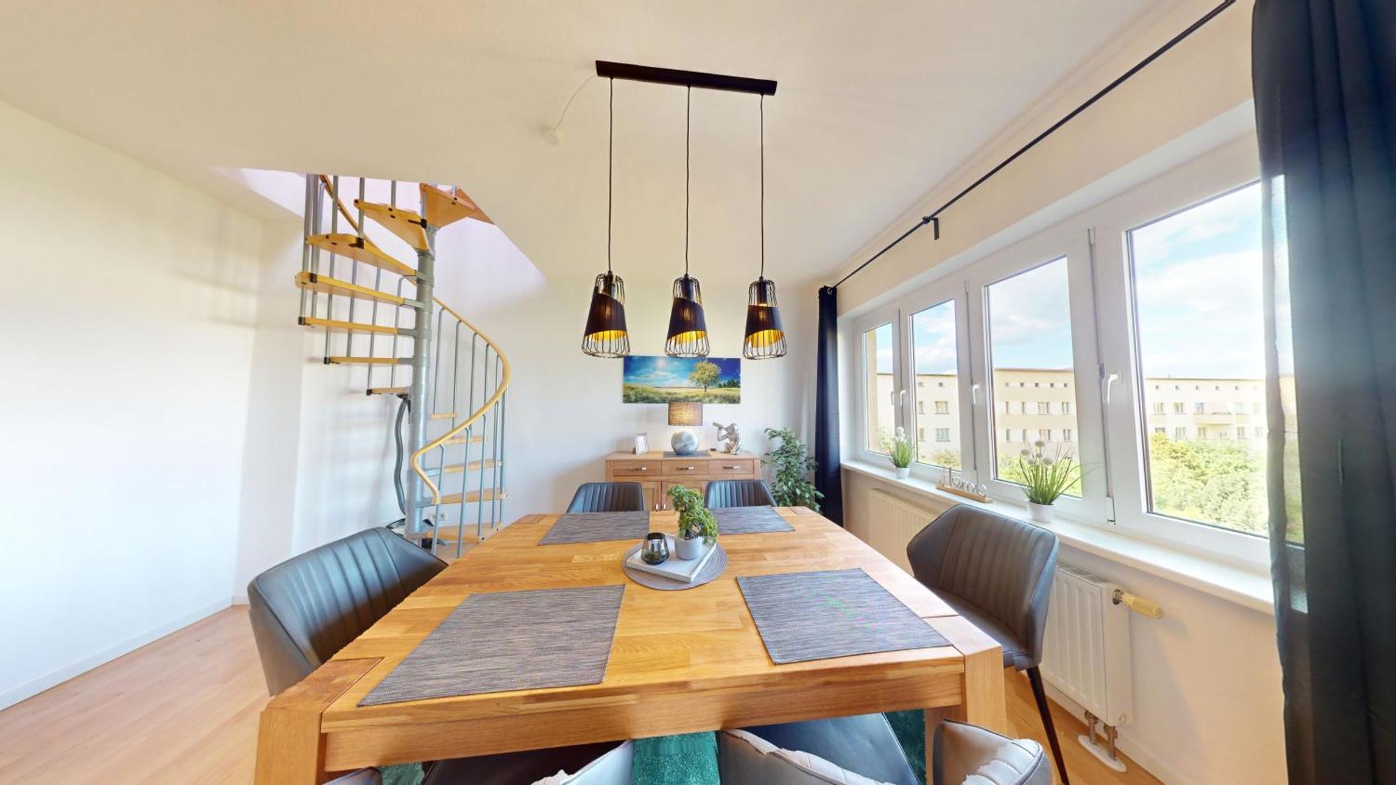 מגדבורג Sweethome - Luxus Apartment Auf 2 Etagen מראה חיצוני תמונה